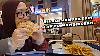 Asal takde review Pak Nik Burger? Aku nak tau sedap ke tak.