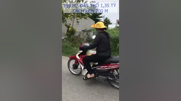 219 M2 ĐẤT THỔ ( 5X44) GIÁ: 1 TỶ 350 TRIỆU ĐƯỜNG NHỰA 6M, CÁCH KCN 700 M #SHORT