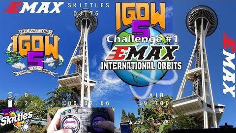 EMAX International Orbits #IGOW5 Challenge #1 - Visit IGOW.info