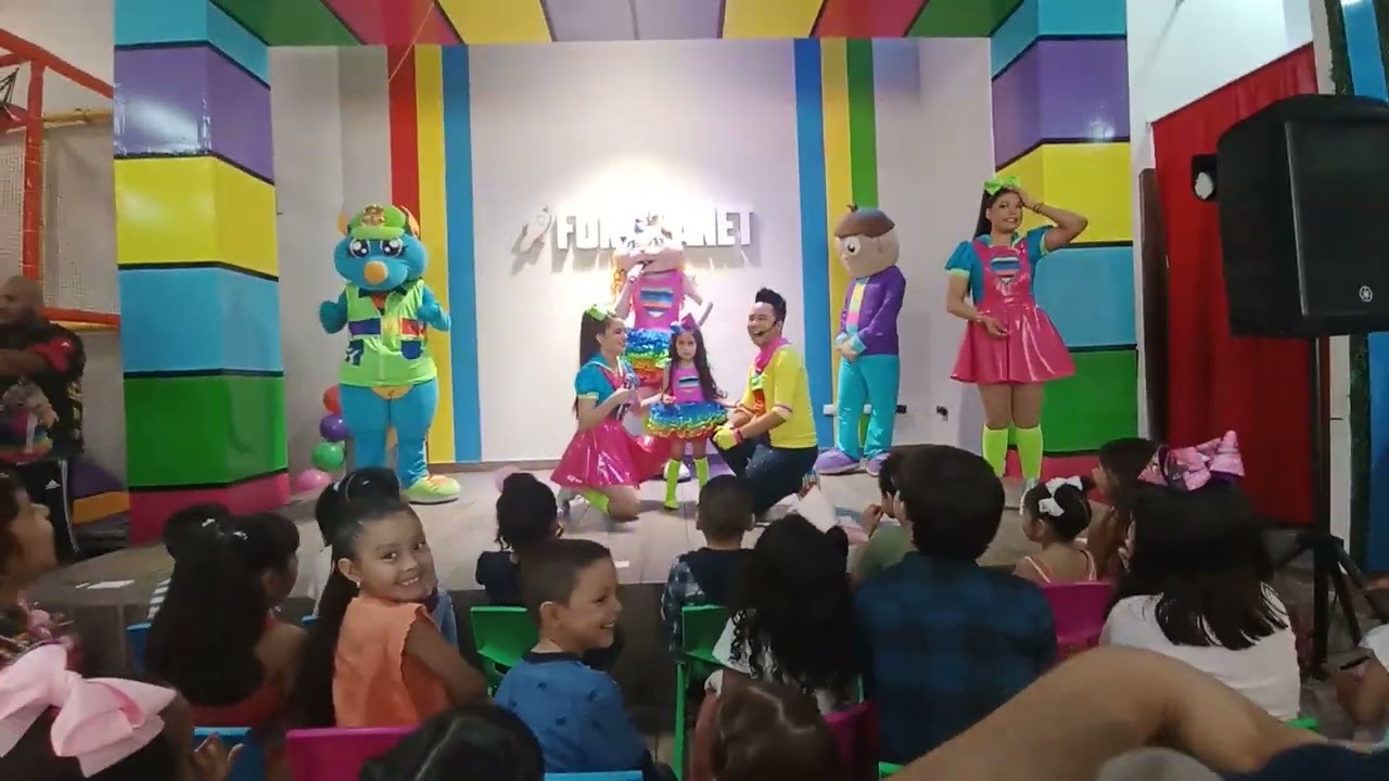 Cumpleaños de Ivanna 5 con el club del kidsplay