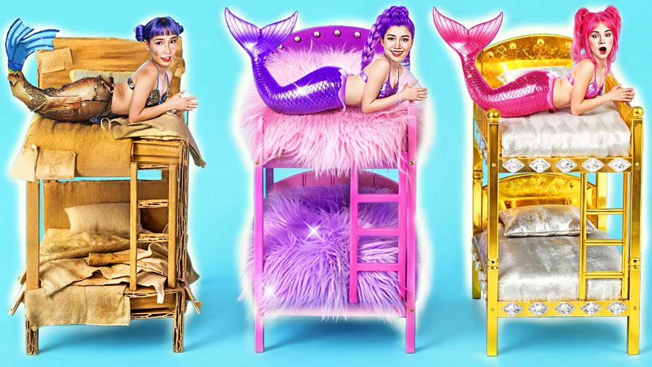 Ngày Đầu Của Rumi Huntrix Tại Ký Túc Xá Mới! Thợ Săn Quỷ KPop Nghèo vs Giàu vs Siêu Giàu