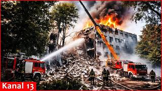 Four killed, 39 injured after Ukrainian drone strike on dormitory in Russian-occupied Starobilsk