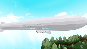 Exploring the BIGGEST Blimp in Build a boat (Ft flyingidentify)