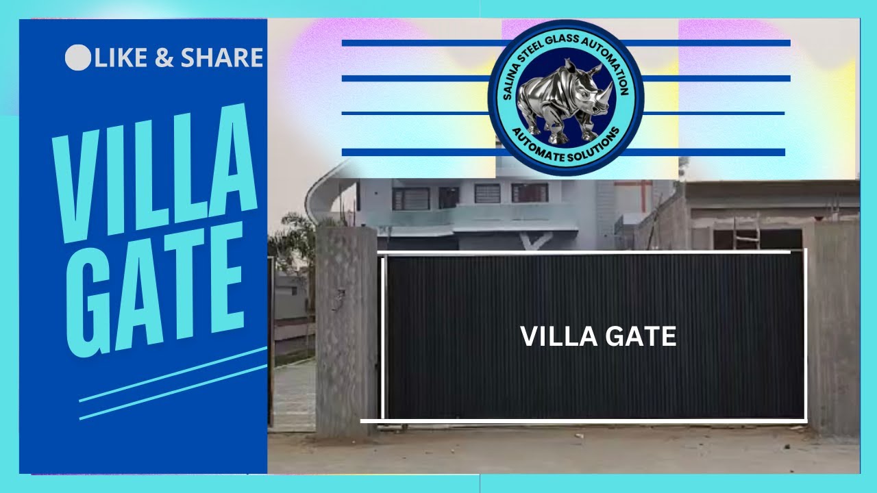 Villa Gate | Automatic Gates | Remote Control Gate | Gate Automation | Automatic Gates For Home