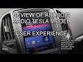 Review User Experience Opel astra J android radio Aliexpress Tesla model