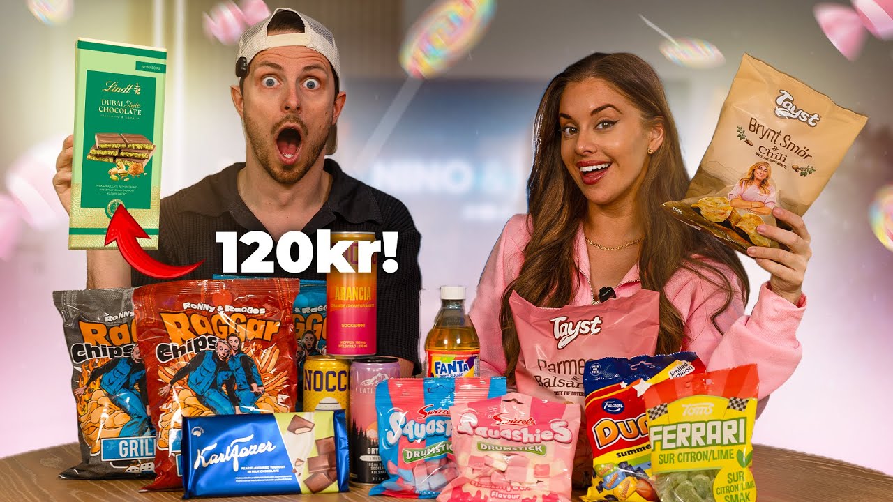 VI TESTAR NYHETER 2025 DEL 2! *LINDT DUBAI CHOKLAD!*