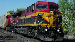 EX-GREY GHOST LEADER! KCSM 4560 at Dixie, ON (MAY 11, 2025)