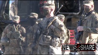 25K National Guard troops protect DC ahead of Biden Inauguration