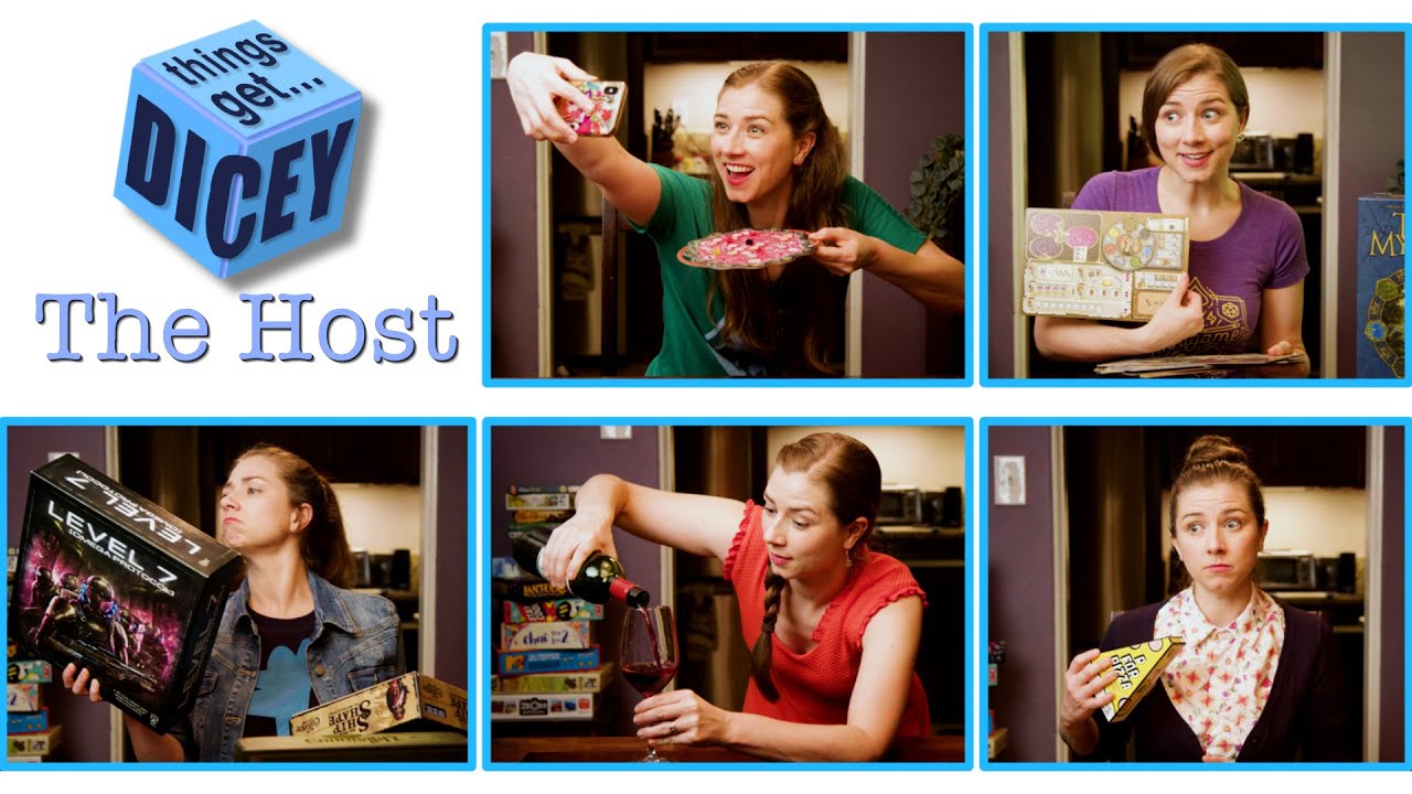 The Host Things Get Dicey (Board Game Sketch Comedy) YouTube