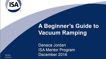 The Basics of Vacuum Control - ISA Mentor Program