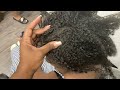 Shampoo kids hair with dandruff or dry scalp