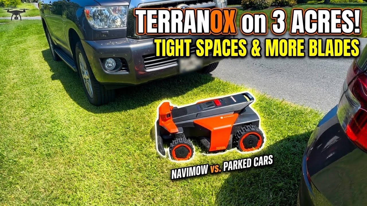Robot Mower vs. Cars on the Lawn: A 3-Acre Navimow Terranox Install in Chester, MD