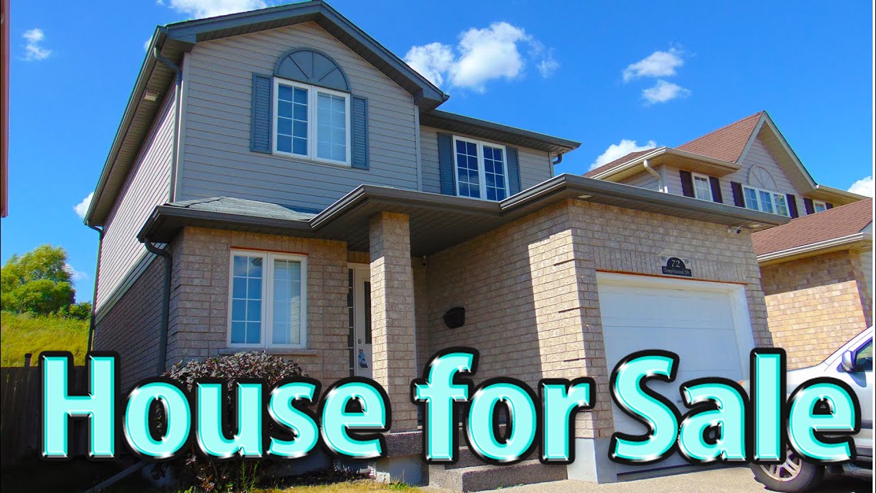 House for sale in Brigadoon, Kitchener. YouTube