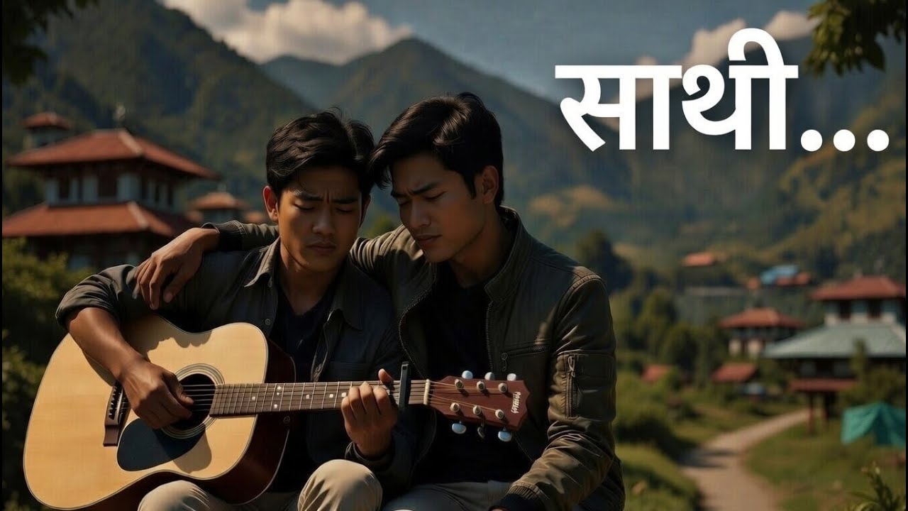 साथी | Sathi | New Nepali Sad Friendship Song | Acoustic Guitar | Music Vibes Nepal