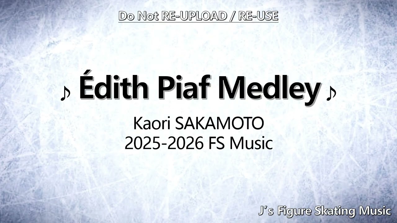 Kaori SAKAMOTO 2025-2026 FS Music