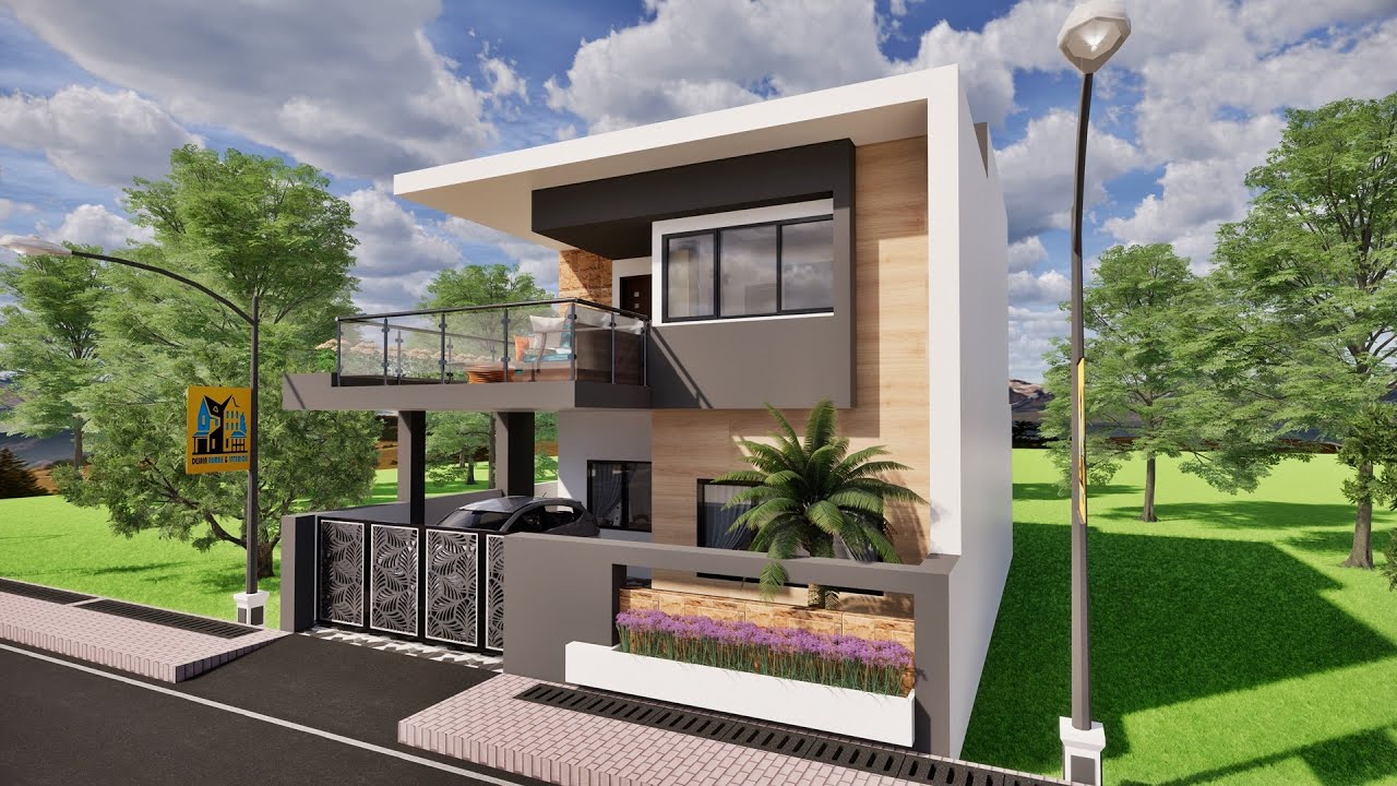 Desain Rumah Idaman 2 Lantai 9x12m - Rumah Milenial Minimalis