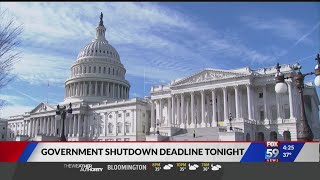 Government shutdown deadline tonight