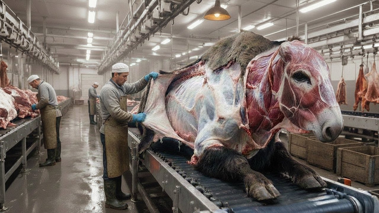 From Donkey to Leather Sandals | Full Industrial Process & Factory Drama