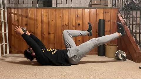 Iso Dead-Bug with Overhead Reach