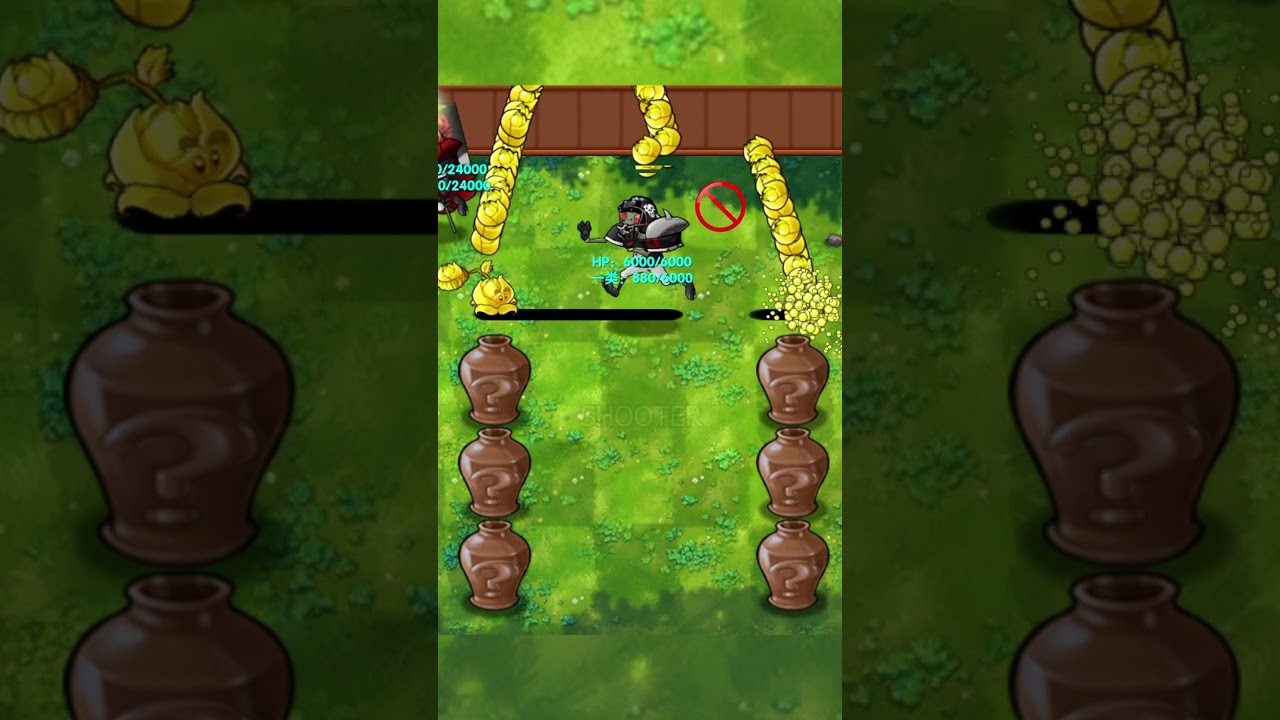 PvZ 1 Fusion 2.8 - 5 Pult Plant Team With Rapid Fire Vs 5 Zombie Vases - P17 