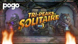 Tri-Peaks Solitaire - Official Pogo Trailer screenshot 4