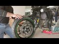 Kawasaki Versys 1000 - tires change - Metzeler Roadtec 01