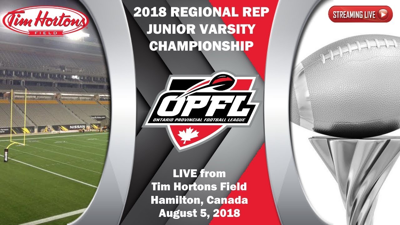 2018 OPFL CHAMPIONSHIP - REGIONAL REP JUNIOR VARSITY - YouTube