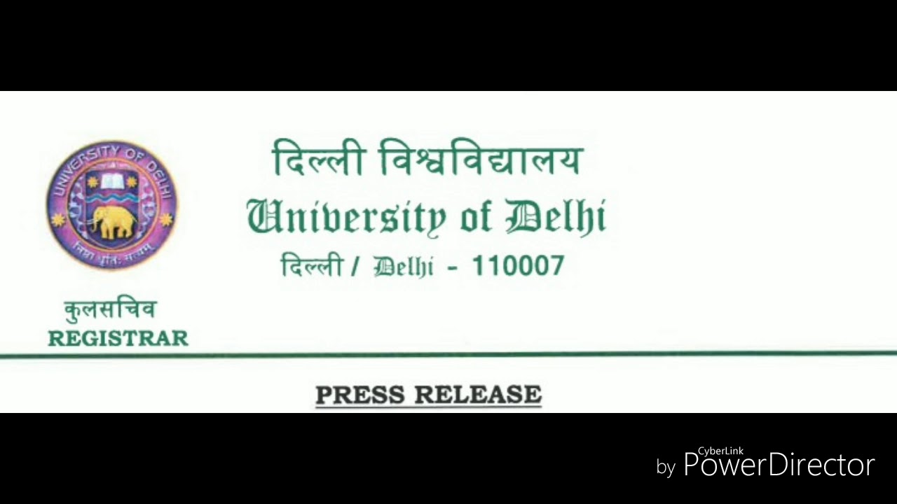 Delhi University 6th cutoff details  | 2019 | The Students Press