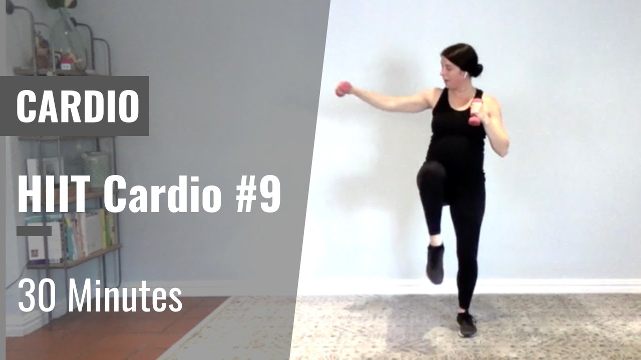 HIIT Cardio #9 - 30 Minutes - At Home Workout - YouTube