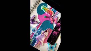 Amazing combo 💙💜 so happy with this one #scrapbook #foryou #scrapbookjournal #crafting