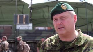 Estonia DV Demonstration during Saber Strike 2017