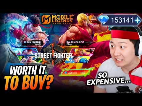 Worth it? MLBB x Street Fighter: How Much Are the NEW Skins? (Paquito, Chou, Dyrroth, Guinevere)