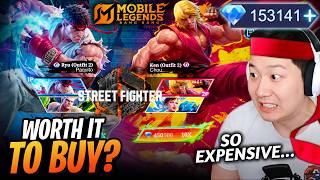 Worth It? Mlbb & Street Fighter: How Much Are The New Skins? (Paquito, Chou, Dyrroth, Guinevere)