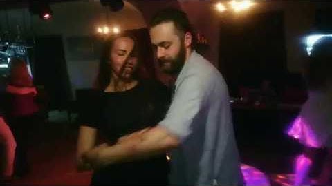 Zouk Insano Party. Anton and TropikAna. Zouk improvisation. (Edredom)