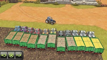 FS18, All Storage Loading in Tractor Trolley in Farming Simulator 18 #skullgaming