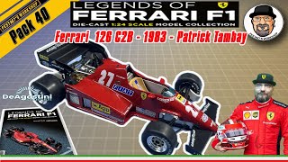 LEGENDS Of FERRARI F1 - DeAgostini - Pack 40 - Ferrari 126 C2B
