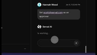 Set Workflow Approvals with Natural Language
