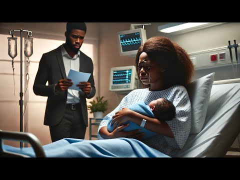 After a painful long hours of labor, her husband grabbed the ...