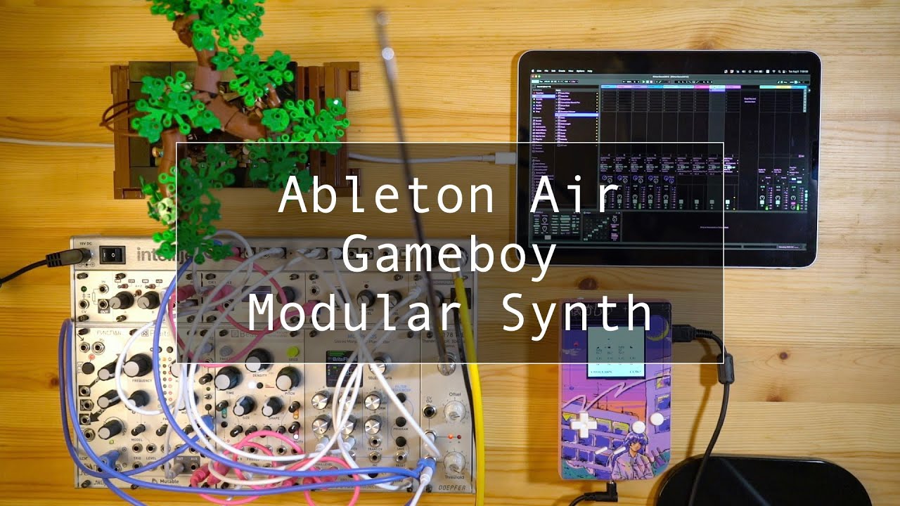 Ableton Air, Gameboy & Modular Synth - YouTube