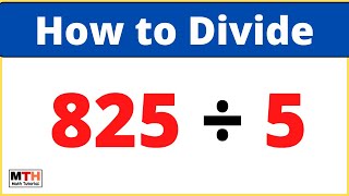 825 divided by 5 (825÷5) | Long Division