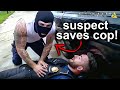 When Cops Get RESCUED By Unexpected People