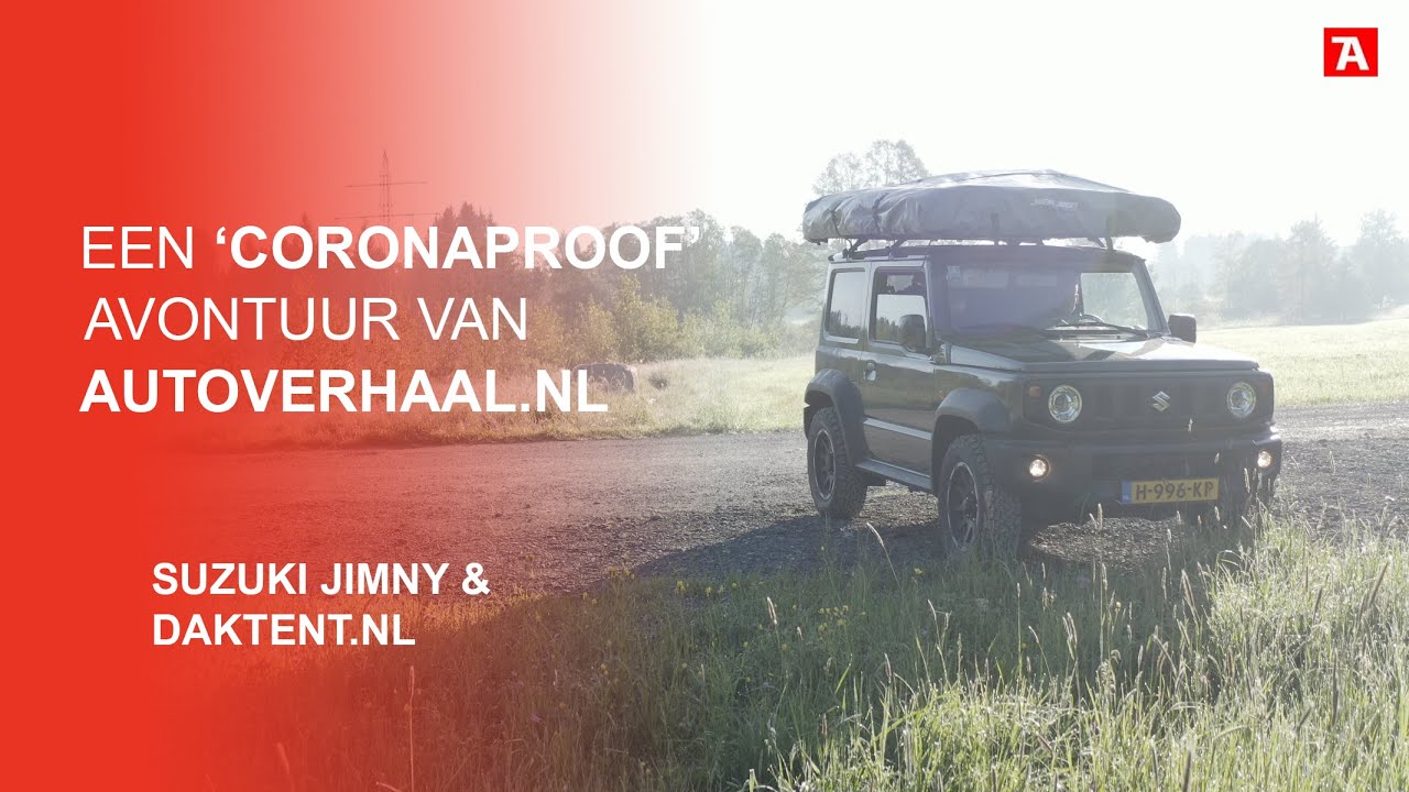 Test Suzuki Jimny - ‘Corona proof’ op vakantie met een daktent.nl