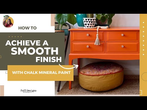 How to Get a Smooth Finish with Chalk Paint – Hallstrom Home