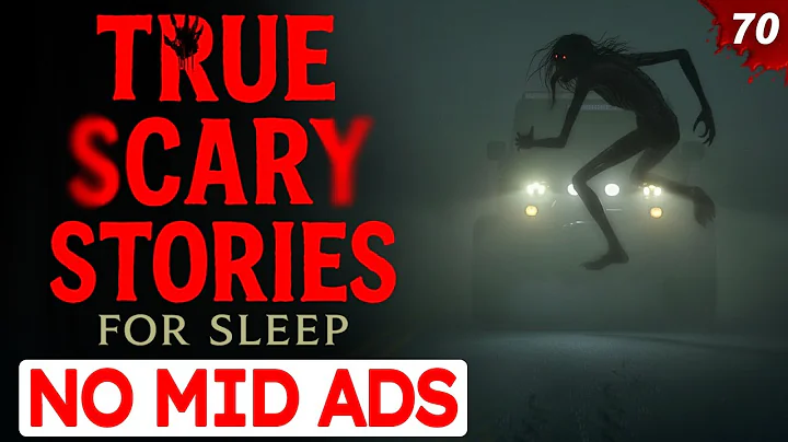 🛑 NO MID ADS 🛑 7 HOURS of TRUE Scary Stories for Sleep | Gentle Rain Sounds | Black Screen | Vol 70