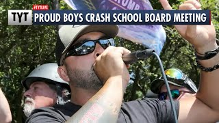 Proud Boys Crash Local School Board