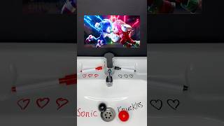 ⚡Sonic vs Knuckles – Clash of Speed and Power🔥