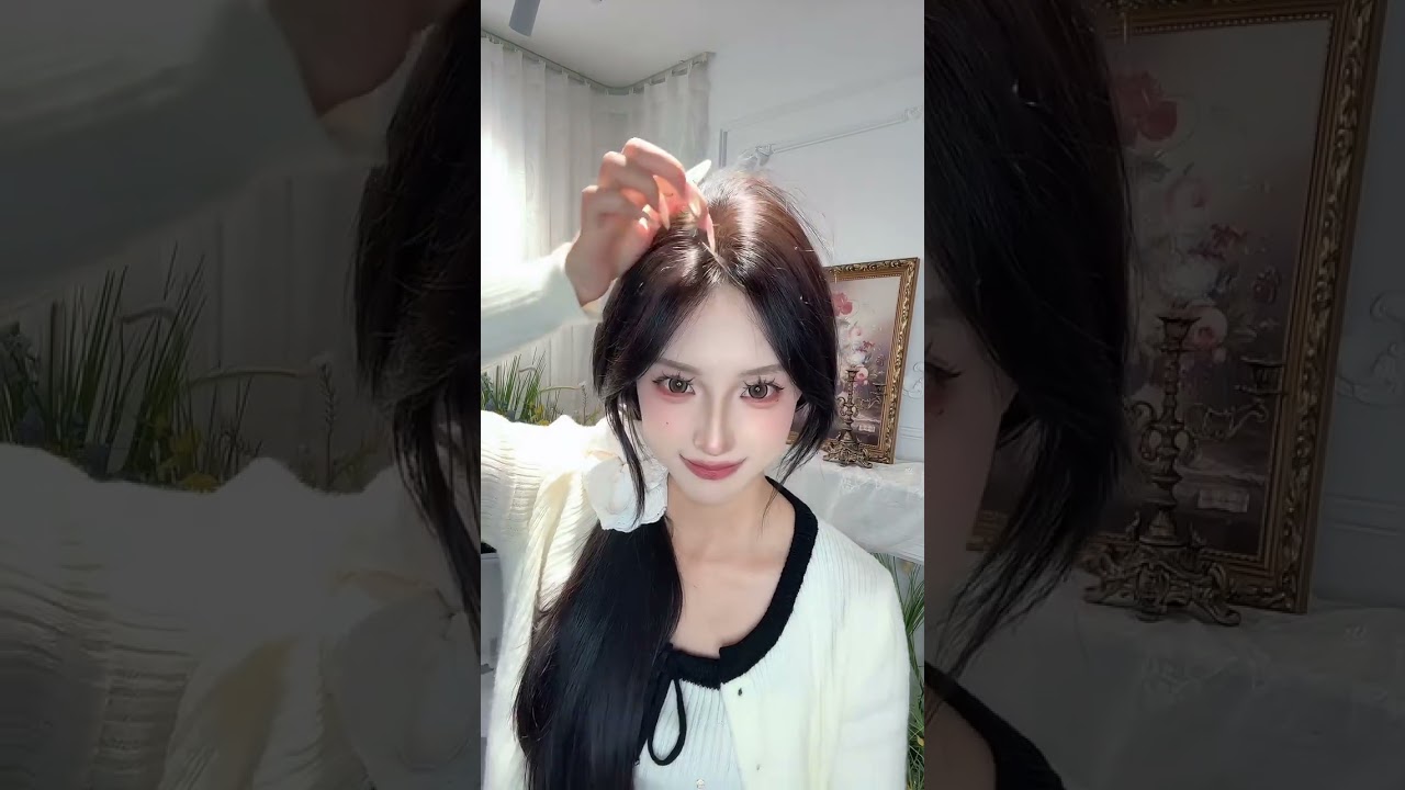 Realistic Wig Hairstyle  Comb Back  Volume Boost