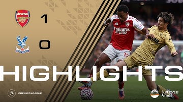 Premier League Highlights | Arsenal 1-0 Crystal Palace