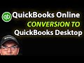 Covert from QuickBooks Online to QuickBooks Desktop
