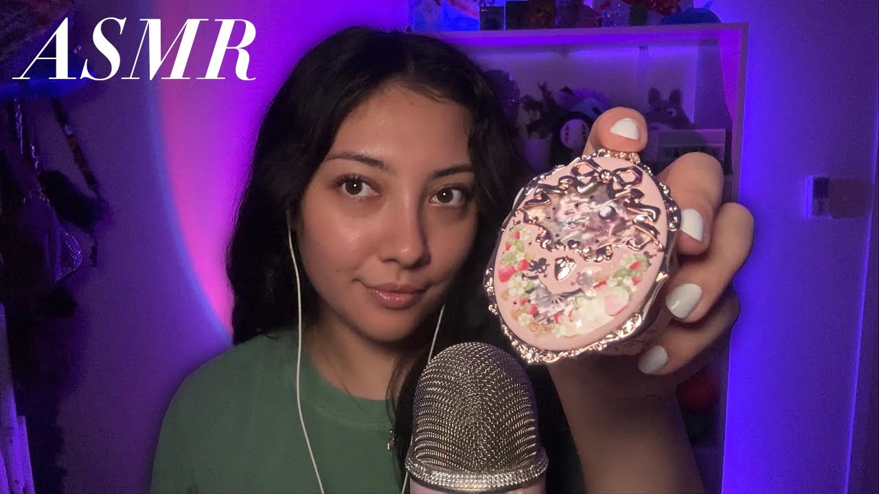 ASMR FOR SLEEP 😴💖 ~Aesthetic Press On Nail & Makeup Haul~ | Whispered